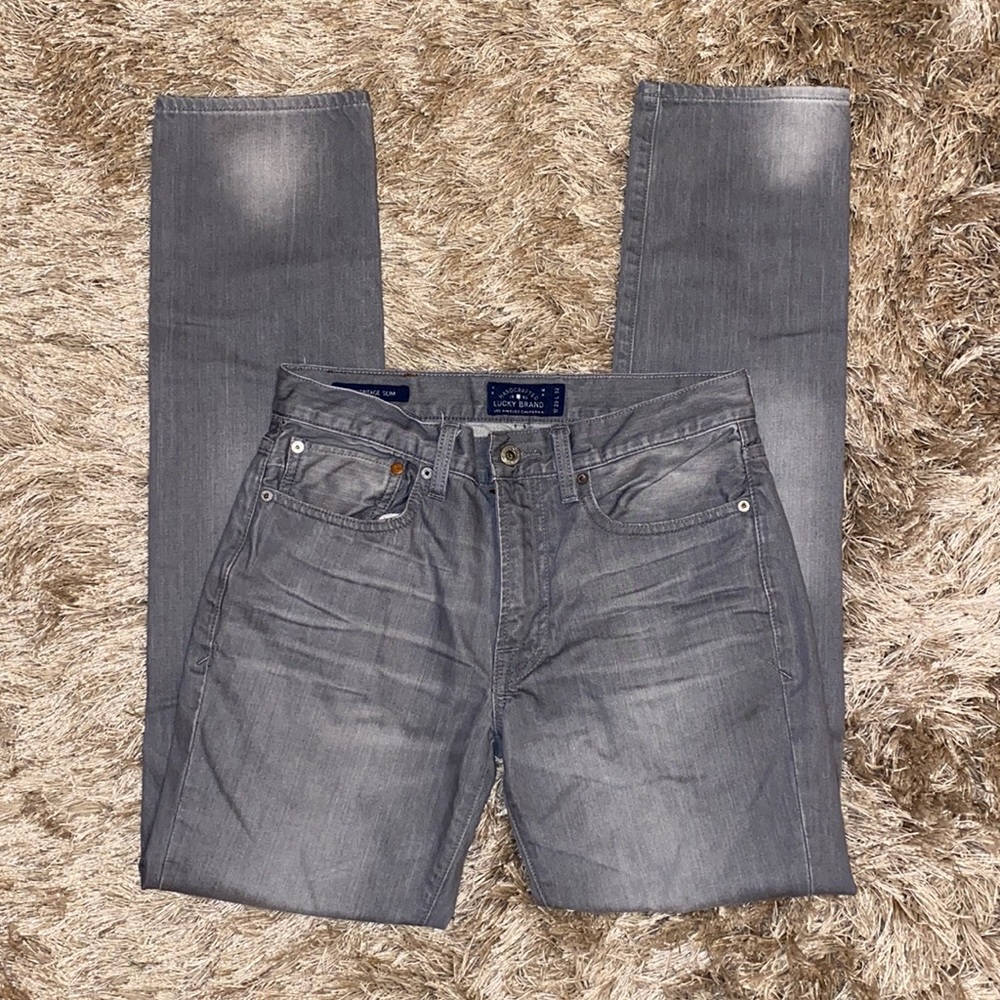 Lucky brand gray jeans
